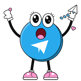 Telegram-Maskottchen