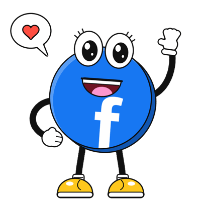 Facebook mascot