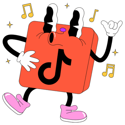 TikTok mascot