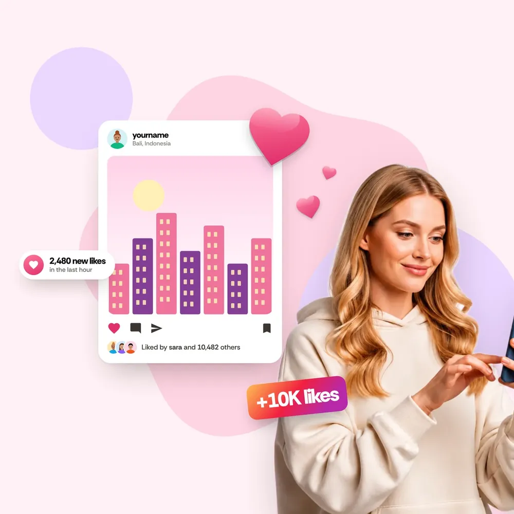 10.000 echte Instagram-Likes mit sofortiger Lieferung kaufen