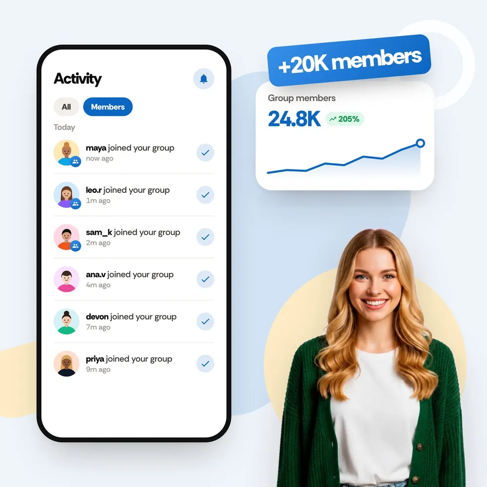 Track your LinkedIn Group Members order