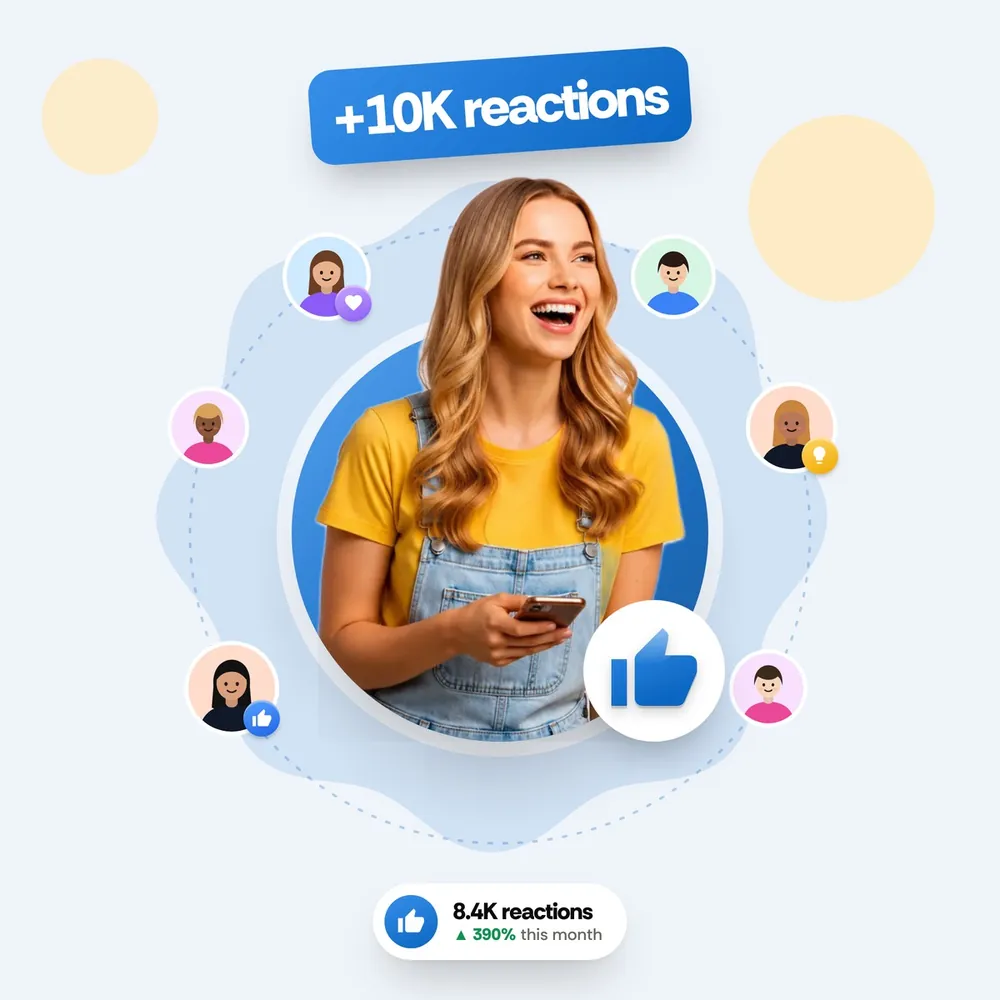 LinkedIn Reactions delivered by Reachism