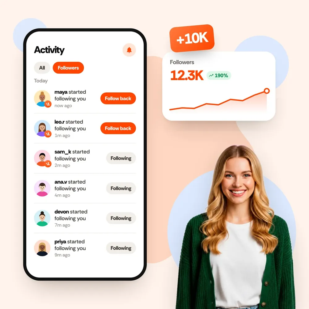 Track your Reddit Followers order