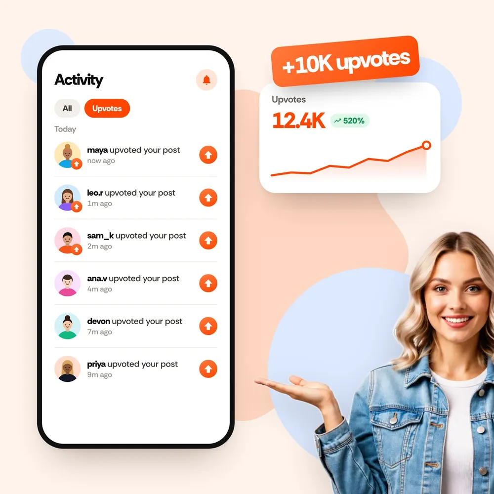 Track your Reddit Upvotes order