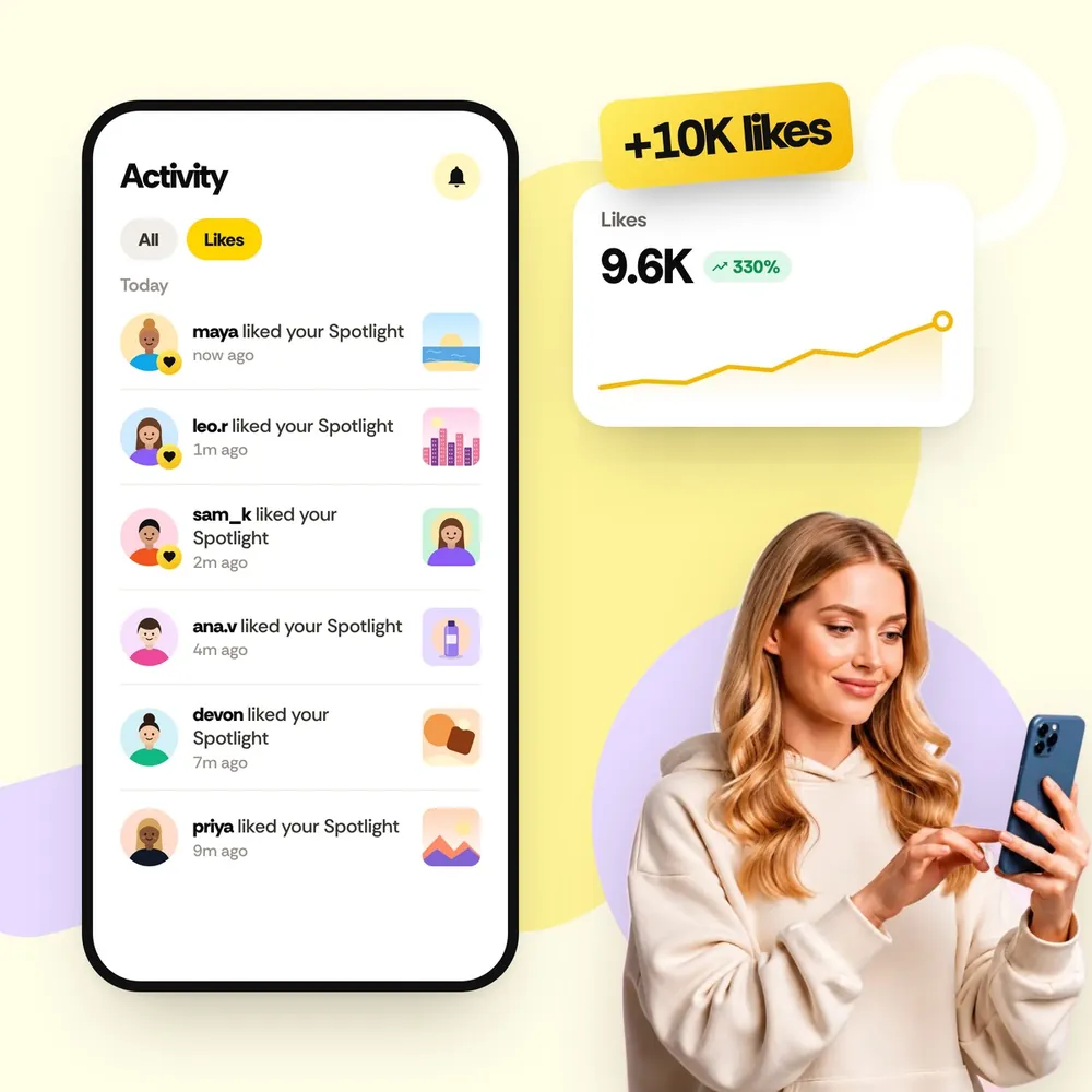 Track your Snapchat Likes order