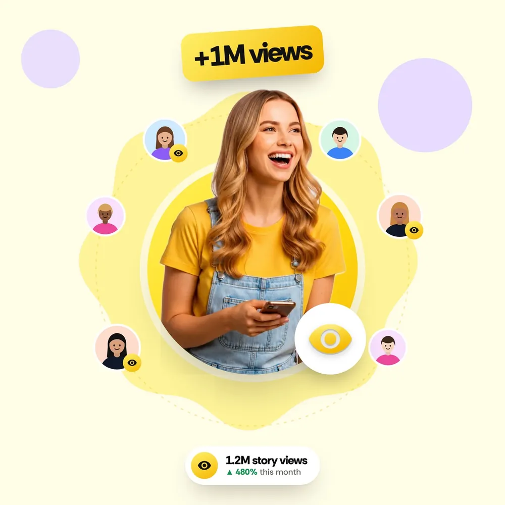 Snapchat Story Views delivered by Reachism