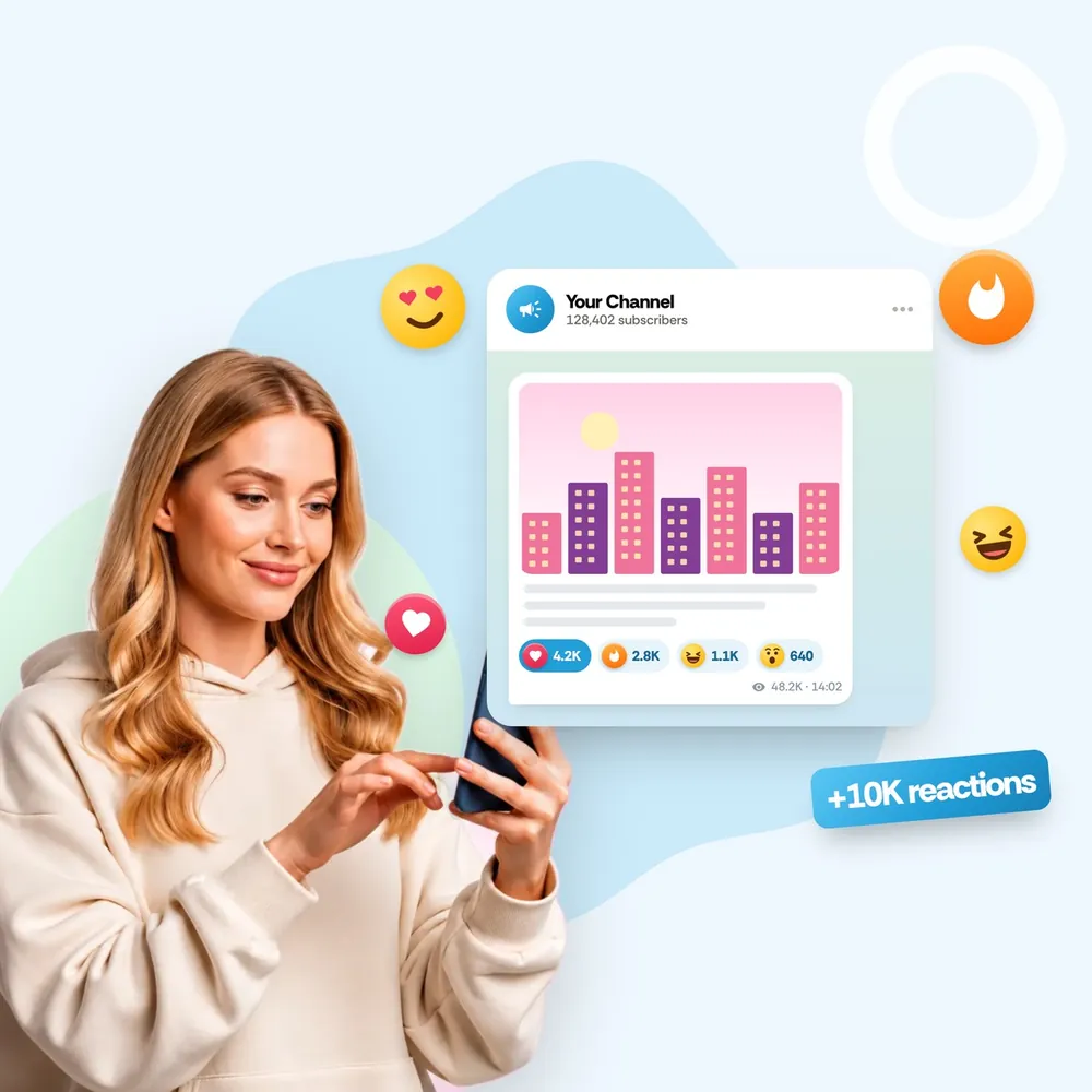 Buy Telegram Post Reactions