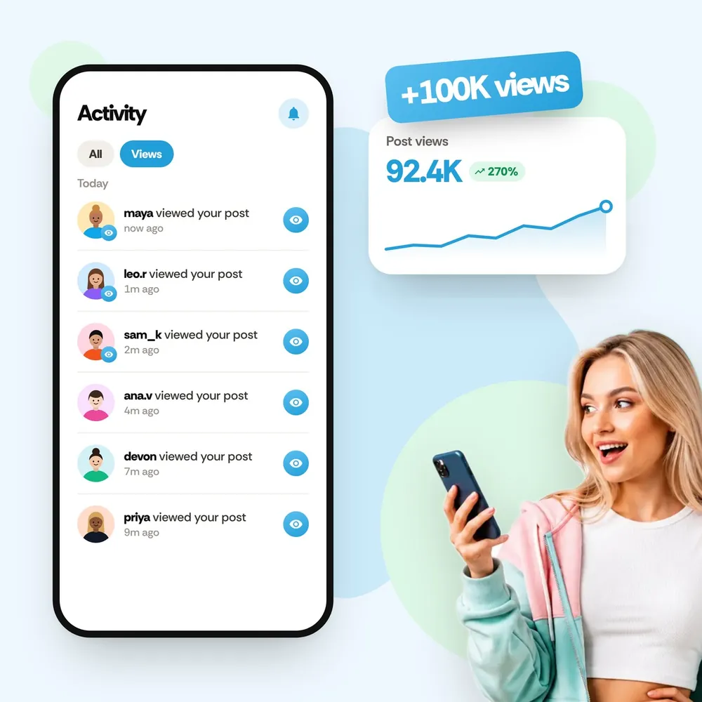 Track your Telegram Post Views order