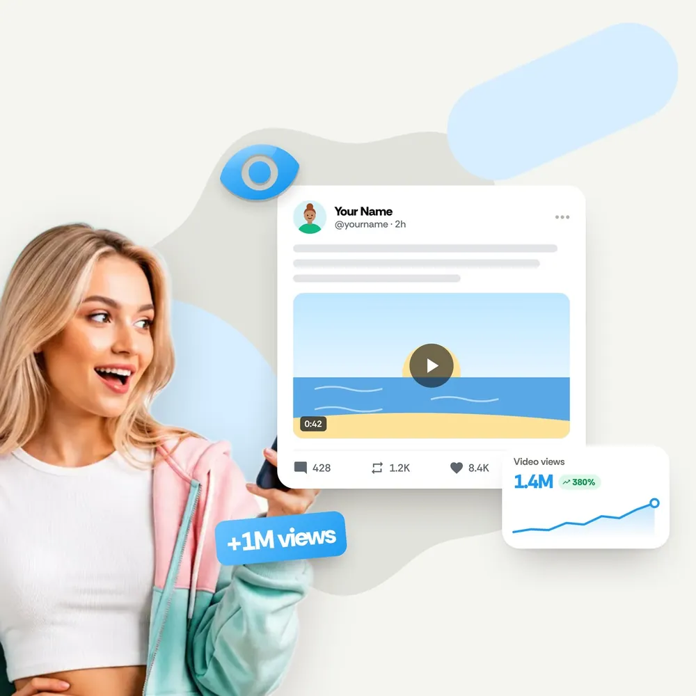 Buy Twitter (X) Video Views