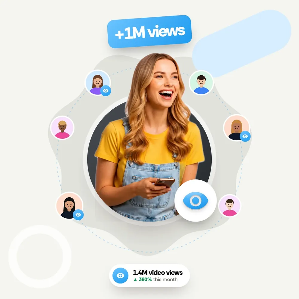 Twitter (X) Video Views delivered by Reachism