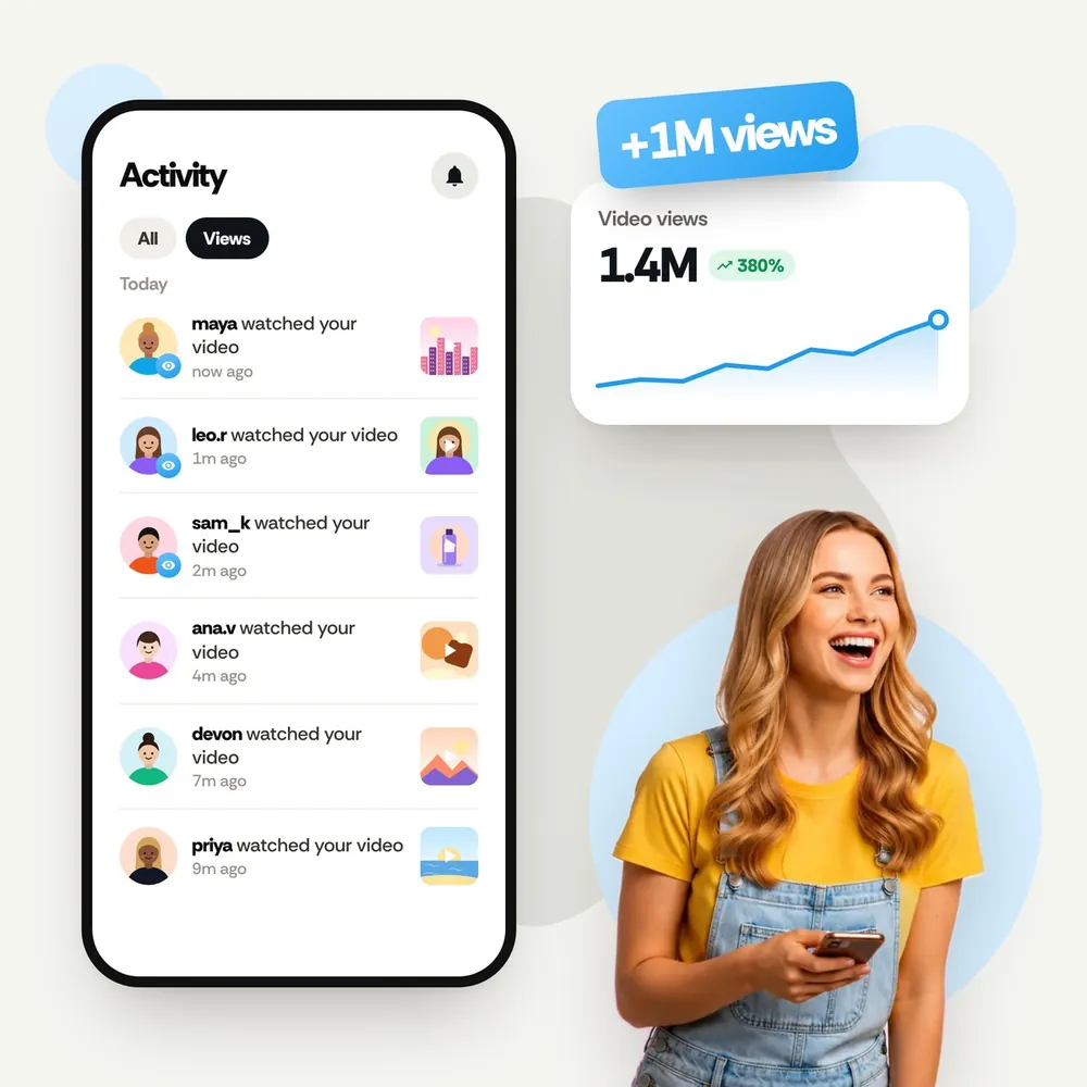 Track your Twitter (X) Video Views order