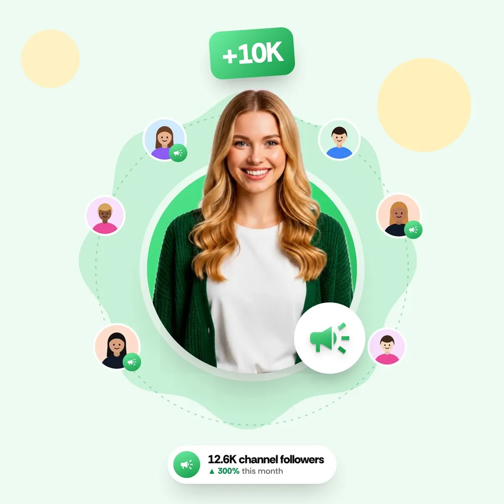 WhatsApp Channel Members delivered by Reachism