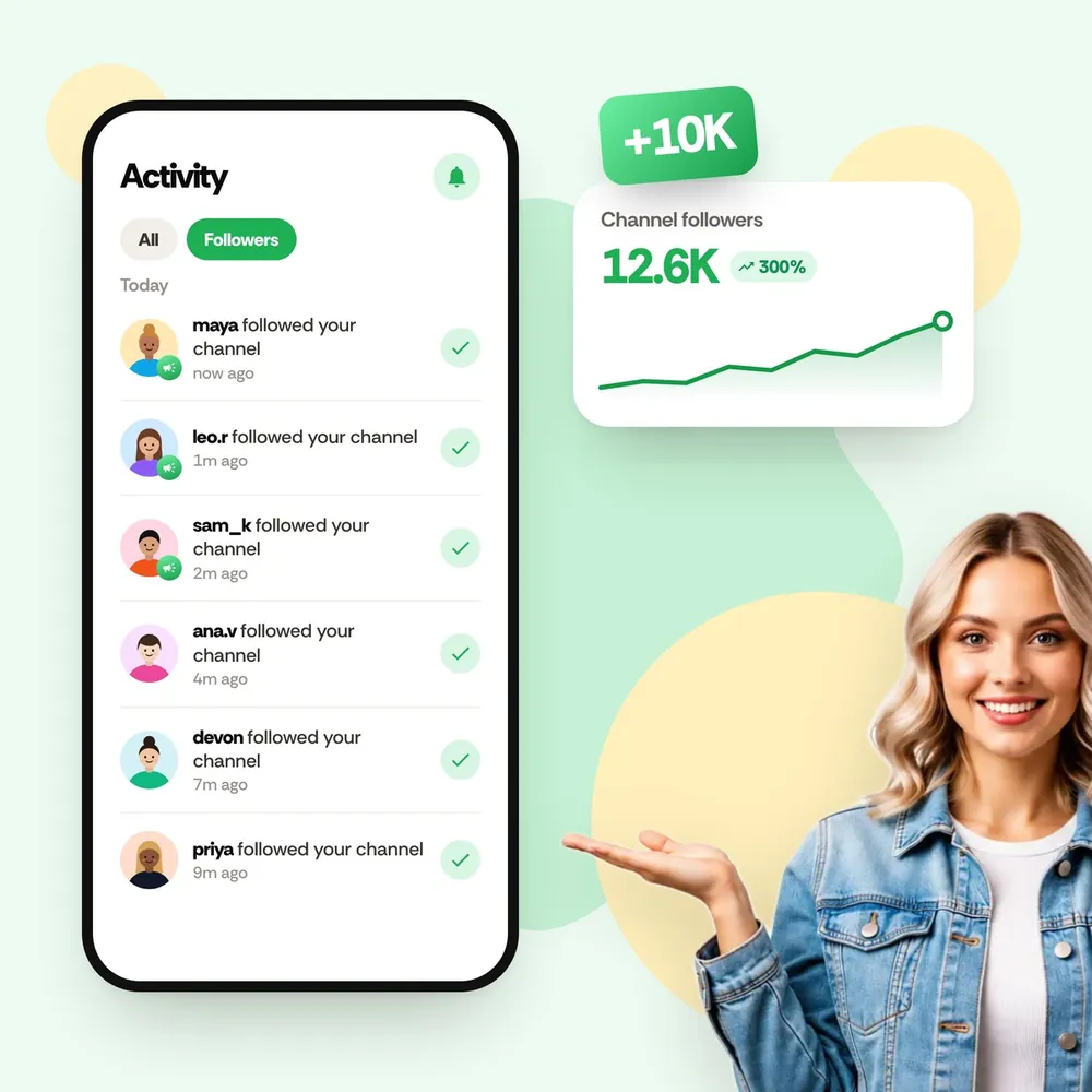 Track your WhatsApp Channel Members order