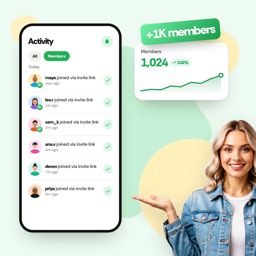 Track your WhatsApp Group Members order
